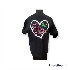 Chucks & Pearls T-shirt